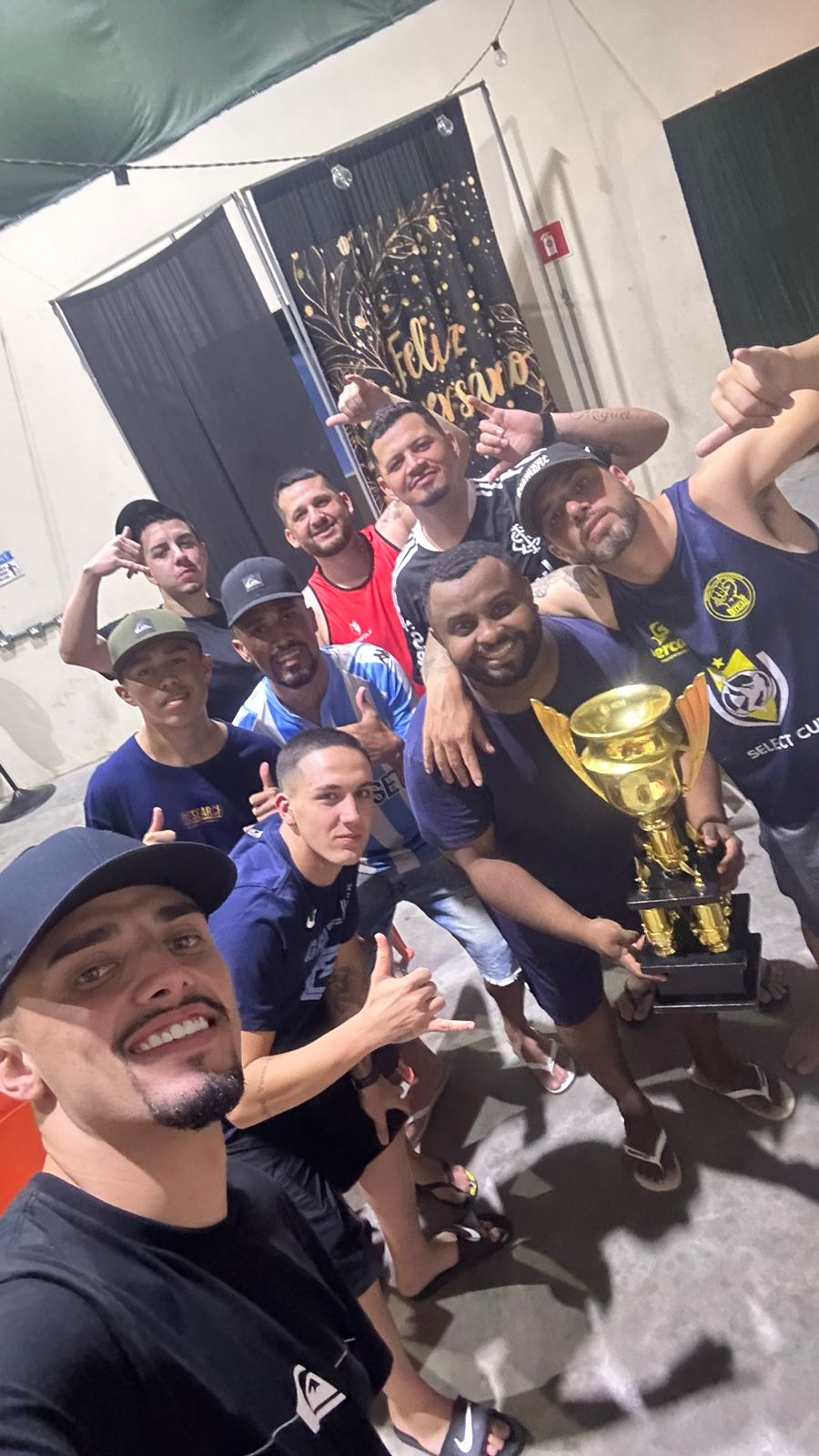 troféu de campeonato arena