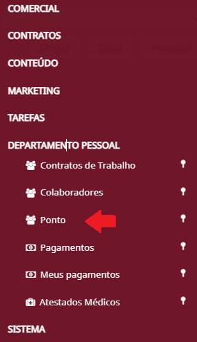 Departamento pessoal letrearte